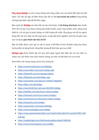 Ứng dụng Medigo - Mua thuốc online 24_24