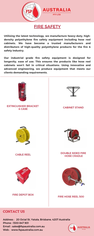 Fire Extinguisher Bracket Designed for Safety and Security