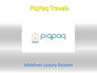 Maldives Luxury Resorts and Holiday Destination