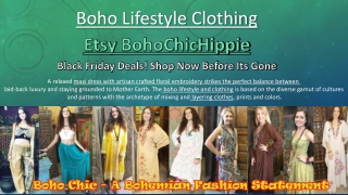 Boho Lifestyle Clothing