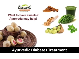 Ayurvedic Diabetes Treatment