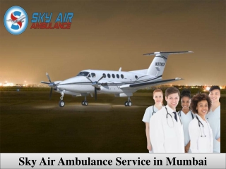 Take Air Ambulance from Mumbai to Delhi with ICU Setup