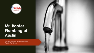 Know the Causes a Leaking Faucet – Mr. Rooter Plumbing