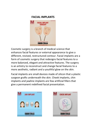 Facial Implants - Meddco
