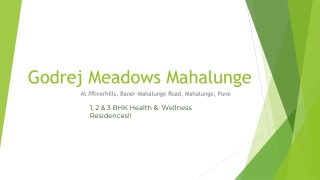 Godrej Meadows Mahalunge