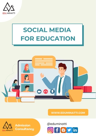 SOCIAL MEDIA FOR ONLINE EDUCATION