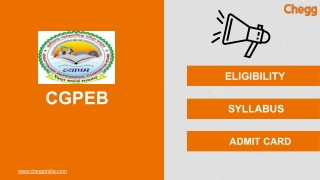 CGPEB EXAM