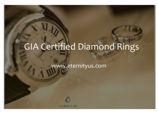 Best GIA Certified Diamond Rings - www.eternityus.com