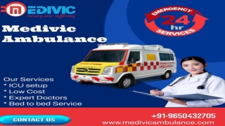 Medivic Ambulance in Mahendru and Punaichak, Patna: Trained Medical Team