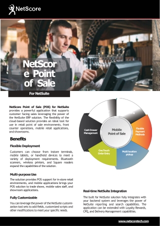 Point of Sale (POS) for NetSuite