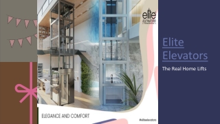 World's Best Home Elevators |Hydraulic Lifts in UAE