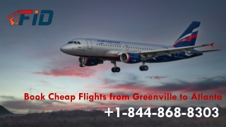 Book Cheap Flights from Greenville to Atlanta