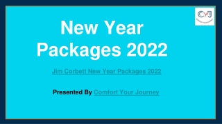 Jim Corbett New Year Packages – Corbett New Year Packages 2022