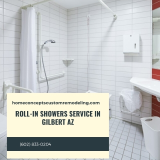 Roll-in Showers Service in Gilbert AZ