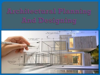Architectural Planning And Designing