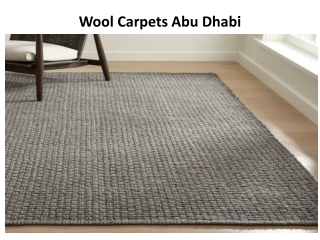 Wool Carpets Abu Dhabi