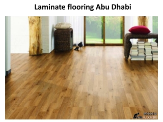 Laminate flooring Abu Dhabi