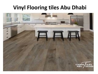 Vinyl Flooring tiles Abu Dhabi