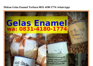 Diskon Gelas Enamel Terbaru Ö8౩1.418Ö.1774[WA]