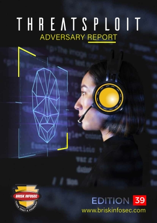 Threatsploit Adversary Report November
