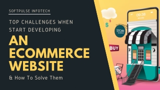 Top Ecommerce Website Developing Challenges And Their Solutions
