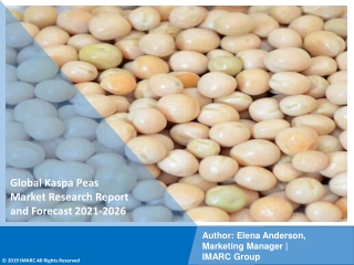 Kaspa Peas Market PDF, Size, Share, Trends, Industry Scope 2021-2026