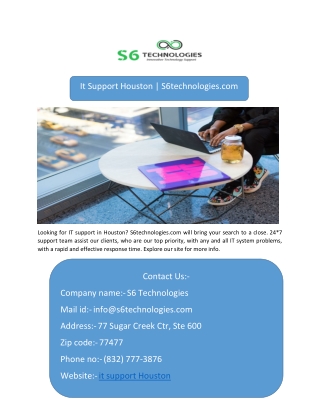 it support Houston-converted