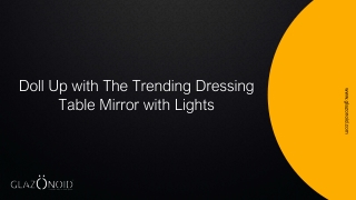 Designer Mirror- The Experts’ Choice
