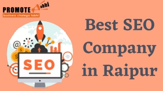 Best SEO Company in Raipur, Chhattisgarh