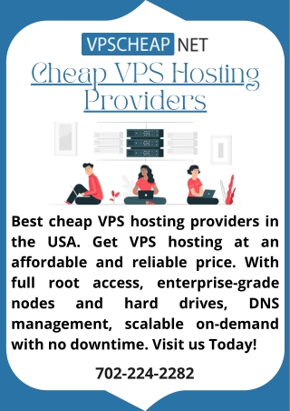 Cheap VPS Hosting Providers