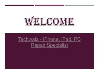 Specialist in Ipad Repairs in Parrs Wood
