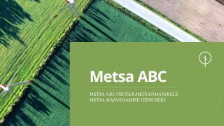 forest Management Service Provider company - Metsa ABC - PPT