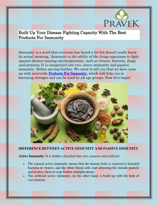 Best Immunity Booster
