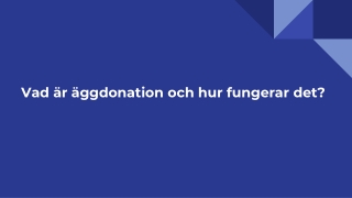 Eggdonation
