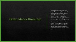 paytm-brokerage