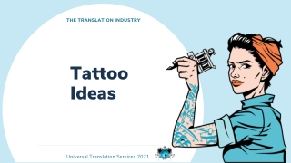 Tattoo Ideas