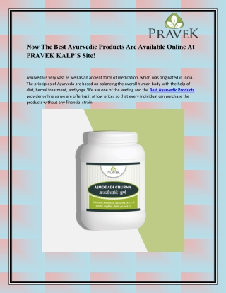 Buy Ayurvedic Products Online In India