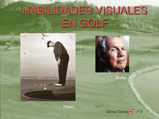 HABILIDADES VISUALES EN GOLF