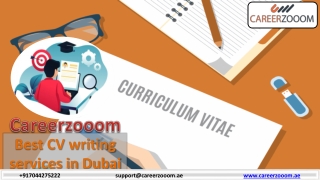 Careerzooom - Professional CV writing services in Dubai