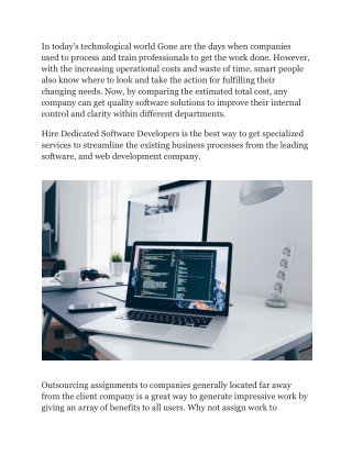 Top 10 Companies to Hire Dedicated Software Developers in Low Cost from India (2)