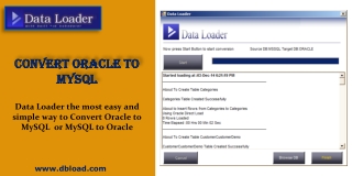 Convert Oracle to MySQL