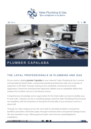 Plumber Capalaba