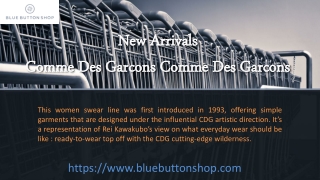 New Arrivals Comme Des Garcons Comme Des Garcons - CDG CDG