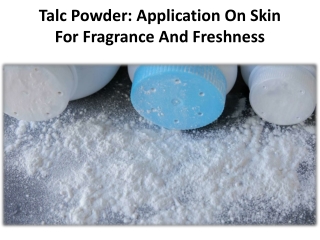 Best Talcum powder help for people