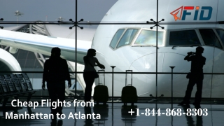 Book Cheap Flight from Manhattan to Atlanta