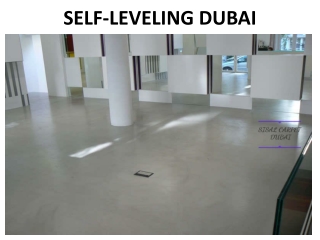 Self-Leveling In Dubai