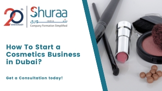 How To Start a Cosmetics Business in Dubai