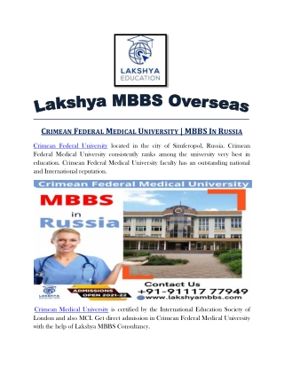 Crimean Federal Medical University