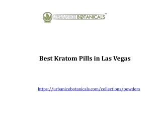 Best Kratom Pills