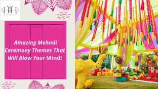 Celebrate Your Special Day with These Amazing Haldi Ideas
